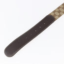 GUCCI GG Canvas Belt 33.5""-37.4"" Beige Auth bs29540-7