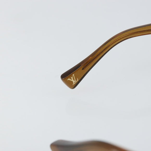 LOUIS VUITTON Sunglasses plastic Brown Z0094E LV Auth bs29542