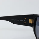 CHANEL COCO Mark Sunglasses plastic Black CC Auth bs29543V-10