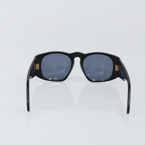 CHANEL COCO Mark Sunglasses plastic Black CC Auth bs29543V