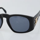 CHANEL COCO Mark Sunglasses plastic Black CC Auth bs29543V-7