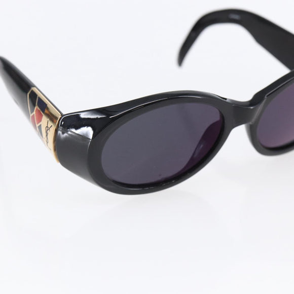 SAINT LAURENT Sunglasses plastic Black Auth bs29548
