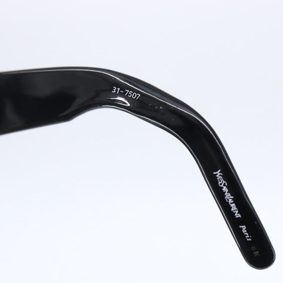 SAINT LAURENT Sunglasses plastic Black Auth bs29548