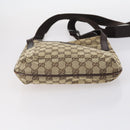 GUCCI GG Canvas Shoulder Bag PVC nylon 5Set Black Beige Brown Auth bs29551-10