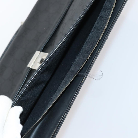 GUCCI GG Canvas Shoulder Bag PVC nylon 5Set Black Beige Brown Auth bs29551