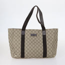 GUCCI GG Canvas Shoulder Bag PVC nylon 5Set Black Beige Brown Auth bs29551-2