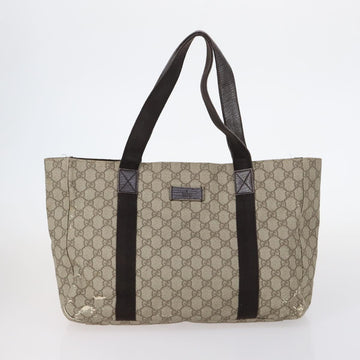 GUCCI GG Canvas Shoulder Bag PVC nylon 5Set Black Beige Brown Auth bs29551 - 0