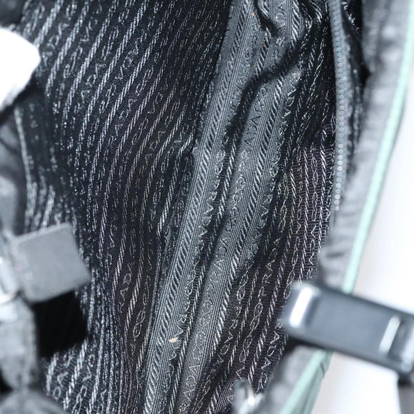 PRADA Shoulder Bag Nylon Enamel 4Set Pink Khaki Green Auth bs29552