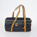 Burberrys Nova Check Bag Leather Canvas 7Set Beige Black Navy Auth bs29553-12