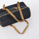 Burberrys Nova Check Bag Leather Canvas 7Set Beige Black Navy Auth bs29553-14