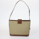 Burberrys Nova Check Bag Leather Canvas 7Set Beige Black Navy Auth bs29553-3