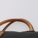 BALLY Hand Bag Leather PVC 4 Set Black Red Navy Auth bs29555-11