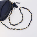 BALLY Hand Bag Leather PVC 4 Set Black Red Navy Auth bs29555-16