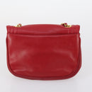 BALLY Hand Bag Leather PVC 4 Set Black Red Navy Auth bs29555-21