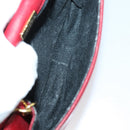 BALLY Hand Bag Leather PVC 4 Set Black Red Navy Auth bs29555-25