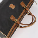 BALLY Hand Bag Leather PVC 4 Set Black Red Navy Auth bs29555-4