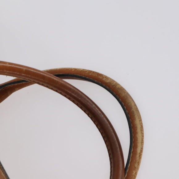 BALLY Hand Bag Leather PVC 4 Set Black Red Navy Auth bs29555