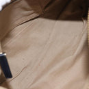 GIVENCHY Pandora Hand Bag Leather 2way Black Gold Auth bs29556-20