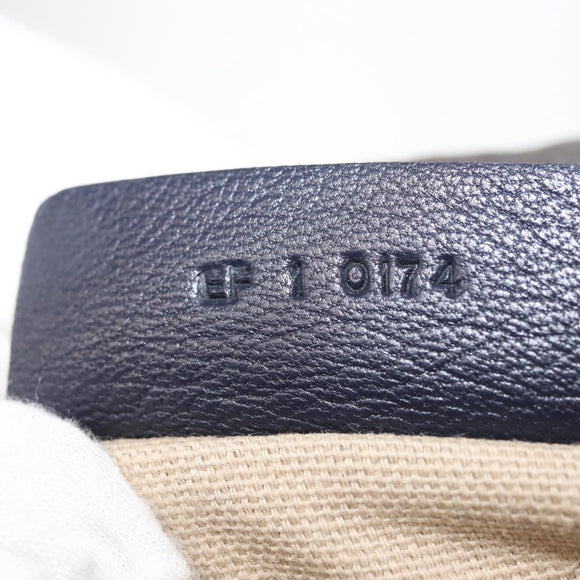 GIVENCHY Pandora Hand Bag Leather 2way Black Gold Auth bs29556