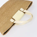 Jimmy Choo Miu Miu Etro Givenchy Bag Nylon PVC Straws 5Set Beige Auth bs29558-14