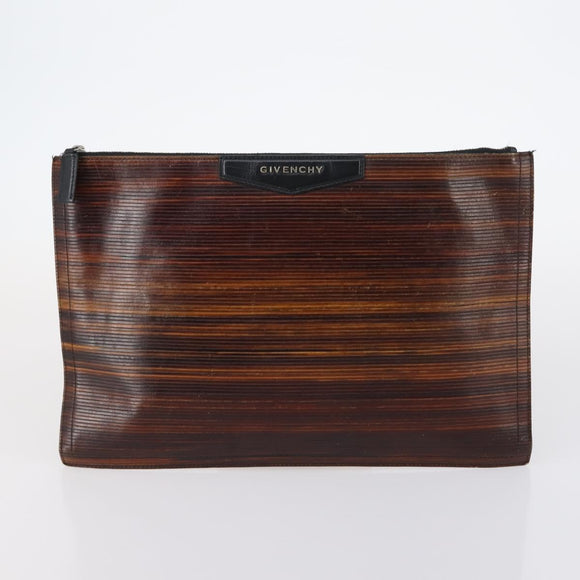 Jimmy Choo Miu Miu Etro Givenchy Bag Nylon PVC Straws 5Set Beige Auth bs29558