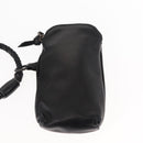 BOTTEGAVENETA 4 Hooks Pouch Leather Navy Auth bs29559-15