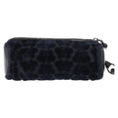 BOTTEGAVENETA 4 Hooks Pouch Leather Navy Auth bs29559-3