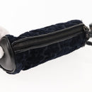 BOTTEGAVENETA 4 Hooks Pouch Leather Navy Auth bs29559-5