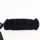 BOTTEGAVENETA 4 Hooks Pouch Leather Navy Auth bs29559-6