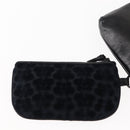 BOTTEGAVENETA 4 Hooks Pouch Leather Navy Auth bs29559-9