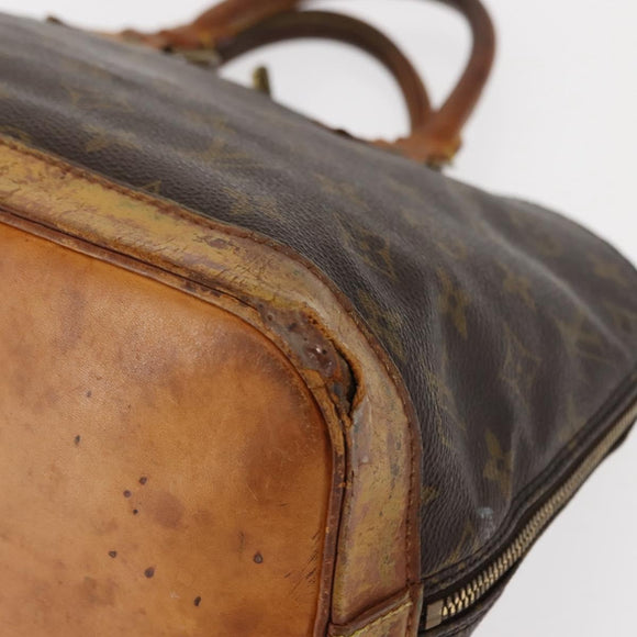 LOUIS VUITTON Monogram Alma Hand Bag M51130 LV Auth bs29560