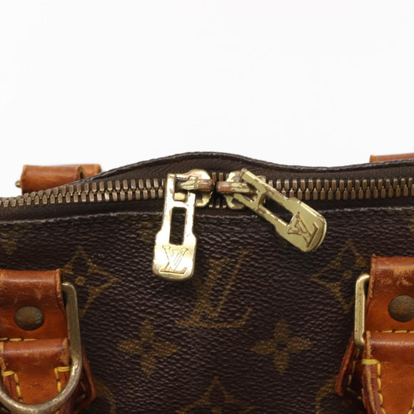 LOUIS VUITTON Monogram Alma Hand Bag M51130 LV Auth bs29560