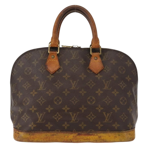 LOUIS VUITTON Monogram Alma Hand Bag M51130 LV Auth bs29560