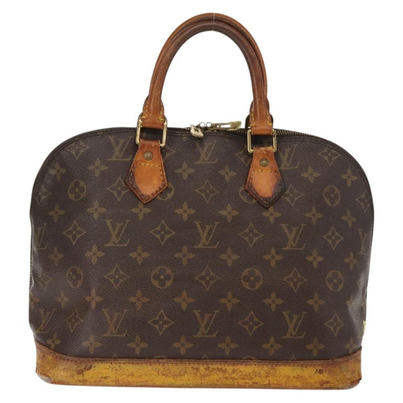 LOUIS VUITTON Monogram Alma Hand Bag M51130 LV Auth bs29560