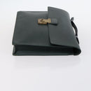 LOUIS VUITTON Monogram Taiga Hand Bag 2Set Green LV Auth bs29562-12