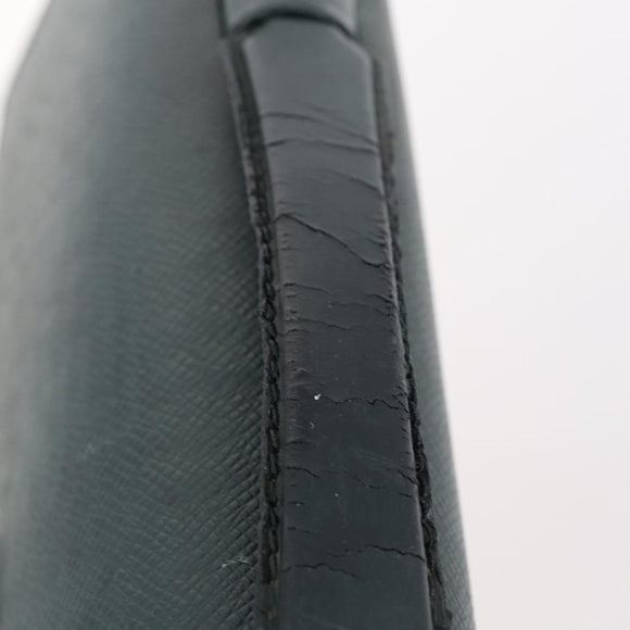 LOUIS VUITTON Monogram Taiga Hand Bag 2Set Green LV Auth bs29562