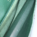 LOUIS VUITTON Monogram Taiga Hand Bag 2Set Green LV Auth bs29562-18