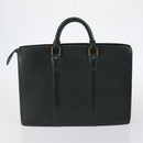 LOUIS VUITTON Monogram Taiga Hand Bag 2Set Green LV Auth bs29562-3