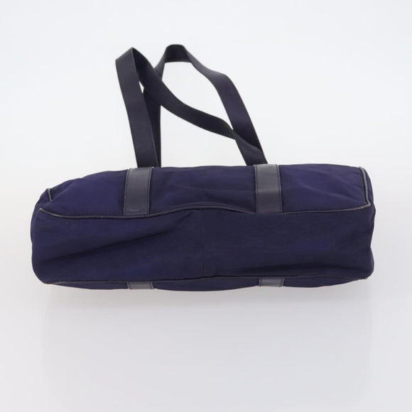 Salvatore Ferragamo Bag Leather Canvas 4Set Beige Black Navy Auth bs29564