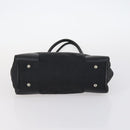 Salvatore Ferragamo Bag Leather Canvas 4Set Beige Black Navy Auth bs29564-15