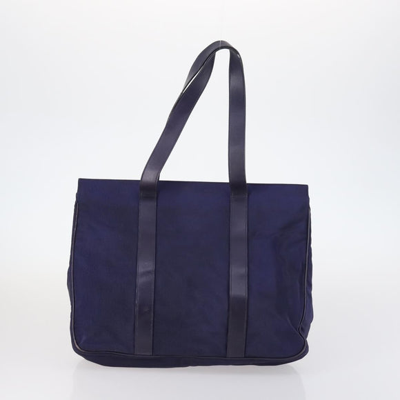 Salvatore Ferragamo Bag Leather Canvas 4Set Beige Black Navy Auth bs29564