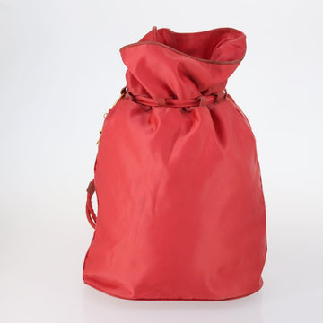 Christian Dior Honeycomb Bag Leather Nylon 4Set Red Black Navy Auth bs29565 - 0