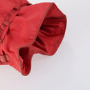 Christian Dior Honeycomb Bag Leather Nylon 4Set Red Black Navy Auth bs29565-4