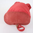 Christian Dior Honeycomb Bag Leather Nylon 4Set Red Black Navy Auth bs29565-6