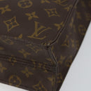 LOUIS VUITTON Monogram Sac Plat Hand Bag M51140 LV Auth bs29566-8