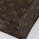 LOUIS VUITTON Monogram Sac Plat Hand Bag M51140 LV Auth bs29566-17
