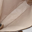 LOUIS VUITTON Monogram Sac Plat Hand Bag M51140 LV Auth bs29566-11