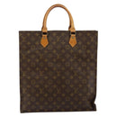 LOUIS VUITTON Monogram Sac Plat Hand Bag M51140 LV Auth bs29566-2