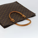 LOUIS VUITTON Monogram Sac Plat Hand Bag M51140 LV Auth bs29566-6