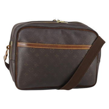 LOUIS VUITTON Monogram Reporter GM Shoulder Bag M45252 LV Auth bs29567